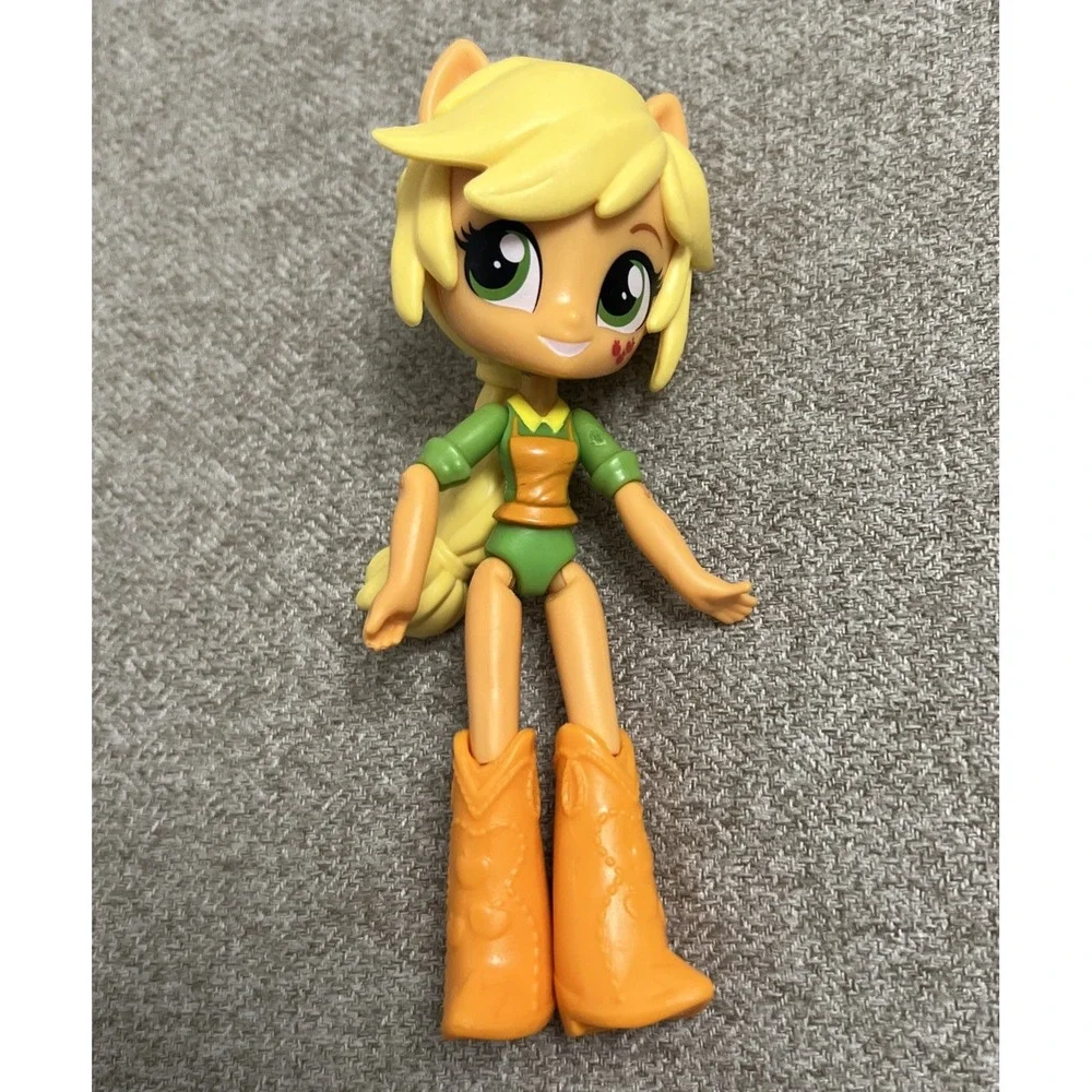 My Little Pony MLP Equestria Girls Minis Applejack Toy Figure Dolls Orange Boot